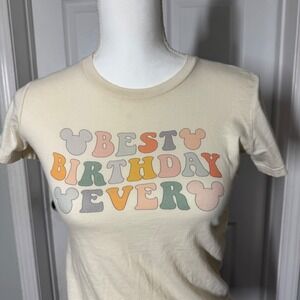 Disney-Inspired "Best Birthday Ever" Graphic Tee Disney World‎ – No Size Tag